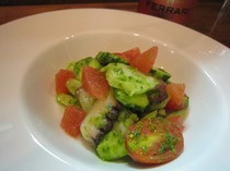 Spiedino Fuggi_Octopus and grapefruit marinade