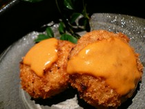 Sakana Ryori Rokkon_Scallop cream croquette 