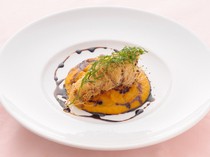 La Coccola_Kadaif-Wrapped Fresh Fish with Pumpkin Puree