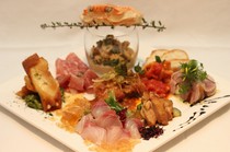 La Coccola_Special course appetizer platter from the course menu