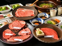 竹屋牛肉店_尽情品尝松阪牛的套餐!”烧肉套餐“