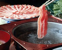 Jiman ha Shizen Tori Ryori Kawadaya_Black Pork Shabu-Shabu Kagoshima Prefecture Black Pork