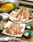  Charcoal -grilled Snow Crab and Crab Hot Pot Course 