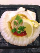 Buveur Orge_Sautéed scallops with shells