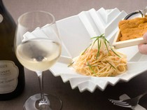 Buveur Orge_Irresistible creamy sea urchin! "Spaghetti with lots of raw sea urchin"