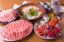 Hokkai Shabu Shabu Kita 2 Jo_Hokkai course - 120 minute all-you-can-eat, all-you-can-drink course