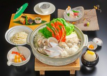 Japanese restaurant Miyabi-Tei _Yellowtail and snow crab hotpot course