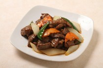 Taiwanese and Chinese Restaurant Kokien_Stir-fried beef with oyster sauce