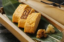 Kishikawa_Kishikawa's speciality, 'Dashimaki Japanese Omelette (Japanese Omelette made with soup stock)'.