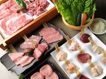 Yakiniku Rashomon_Good Times Course-2,800JPY (3,800JPY with Two-Hour All-You-Can-Drink Plan)