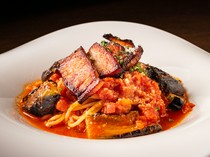 
                        Don Mangione di Napoli_Thick-sliced bacon and eggplant