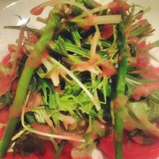 Nanohana_Vegetable salad with seasonal homemade dressing