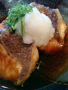 Nanohana_Deep-fried sea bream with grated yuzu