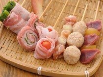 Izakaya Hokkai _Take whatever you like Various [Grilled Kushiyaki Skeweres]