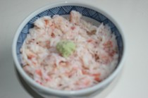 Otaru Takeno Sushi_Crab rice bowl