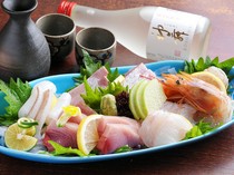 Shunsai Izakaya Furuichi Tsubogin_If you come to our restaurant, we recommend you try our "Assortment of 5 kinds of sashimi"