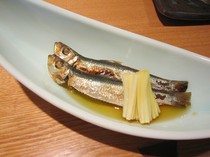 Ajisai Shin_Grilled and pickled horse mackerel