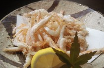 Sakanaya Ichiba Shokudo_Very sweet fried white shrimp from Toyama