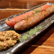 Wine Izakaya Charbon_Coarsely ground Shimanto pork sausage (2 types: plain and herb)