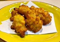 Motsunabe Mizutaki Yonbankan_Popular!! Fried corn