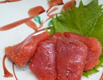 Motsunabe Mizutaki Yonbankan_Spicy cod roe