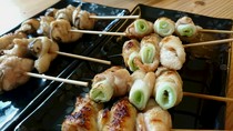 Yakitori only Restaurant Sakuraya_Assorted Chicken Skin Rolls (6 pieces)