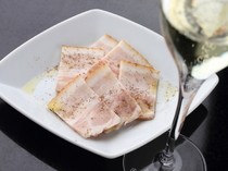 Q Ebisu_All-You-Can-Eat Homemade Bacon: gets rave reviews from our regulars.