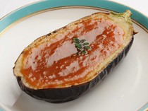 Kagurazaka Bettei Torijaya_Fried eggplant, popular since the establishment