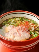 Chinese Restaurant Shoentei_"Negi Soba" - Enjoy the aroma of plenty of green onions