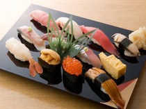 Sushidokoro Koya Sendai Ekinaka_An assortment of the morning's catch of fresh, seasonal seafood: our "Masamune"