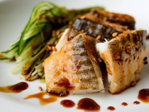 Sushi Isono_Grilled eel. This dish takes a great deal of time and effort to produce.