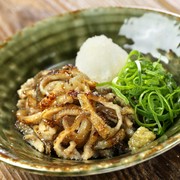 Jitokko Kumiai Matsue Ekimae_Chicken Skin with Ponzu Sauce