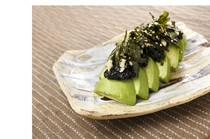 Jitokko Kumiai Matsue Ekimae_Nori seaweed avocado