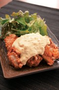 Jitokko Kumiai Matsue Ekimae_"Miyazaki specialty young chicken nanban" boasts homemade tartar sauce