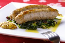 CALA CARMEN_"Catalan sausage with sauteed spinach"