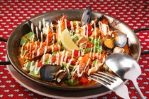 CALA CARMEN_Pasta Paella, a dish from the Catalonia region of Spain