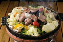 Ebisu Genghis Khan Kurage_"Colorful Vegetable Genghis Khan" where you can enjoy seasonal vegetables and lamb