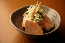 Washubar Kuri_Limited menu from autumn to winter: "Monkfish liver ponzu"