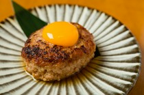 Ebisu Kichinoza_Grilled Oyama chicken meatballs topped with egg yolk