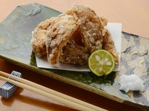 Ebisu Kichinoza_Deep-fried raw stingray fin from Hokkaido