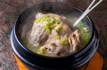 Hang Dong_Staminar food for summer. "Samgyetang". (1.2 kg - 1.3 kg/ serves 3-5 people).