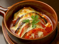 Roppakuya KADO_Kamo eggplant and tomato millefeuille gratin