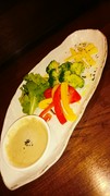 Roppakuya KADO_Colorful vegetable bagna cauda