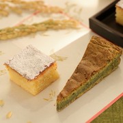 SANDAYA Takarazuka_Respect Day!! Matcha chocolate cake and castella cake made with sake ♬