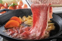 Kyobashi Basara_Tomato Sukiyaki Course- fully enjoy the sour flavors of the refreshing tomatoes and the taste of the Wagyu beef