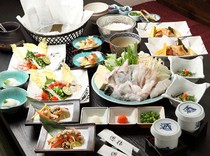 Blowfish Restaurant Tokufuku_Our Butsu Sashimi allows you to savor blowfish in a dynamic way.