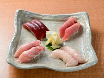 Senmiraku_Compare and taste different parts of tuna. Feast your eyes on "Marutoku Sushi"