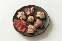 Yakiniku & Sake USHIGORO Kan Ebisu Main Branch_Assortment of the finest offal