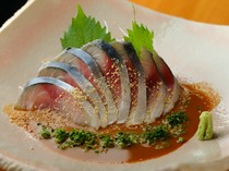 Nihonbashi Maeda_"Sesame Saba" - the flavor of sesame spreads in your mouth