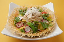 Manchinro Main Store_Suigyo Red Chicken Nest Salad